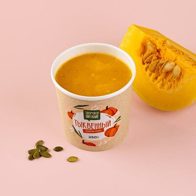 Крем-суп тыквенный в Люди Любят по цене 188 ₽