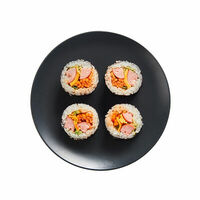Кимпаб с сосиской в Kannam Chicken