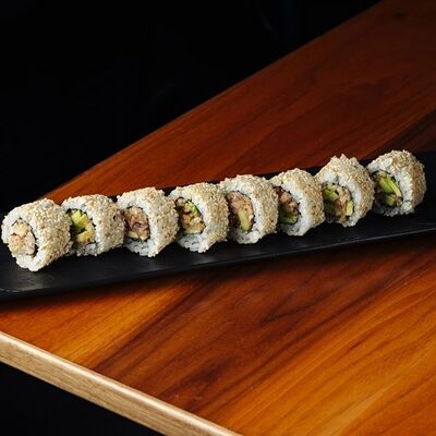 Ролл криспи с угрем в Buba Sushi по цене 1290 ₽