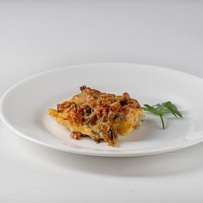 Рыба с овощами под сырной корочкой в Компот по цене 215 ₽