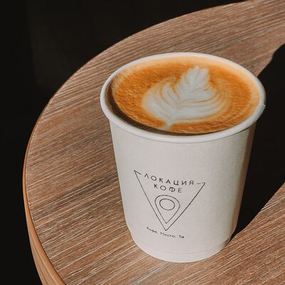 Флэт уайт в Локация кофе по цене 270 ₽