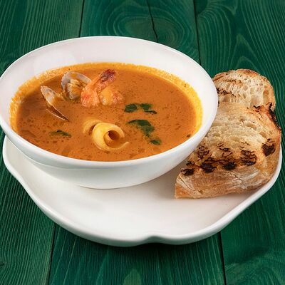 Буйабес с морепродуктами в Solar Bistro по цене 620 ₽