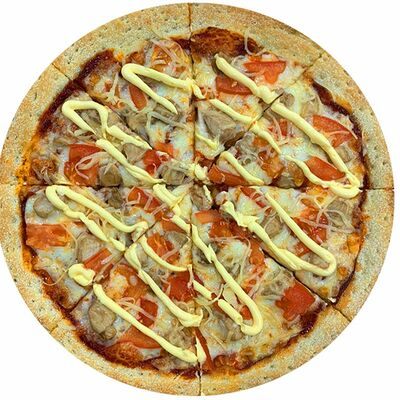 Пицца Сырный-цыпленок M в Spb по цене 470 ₽