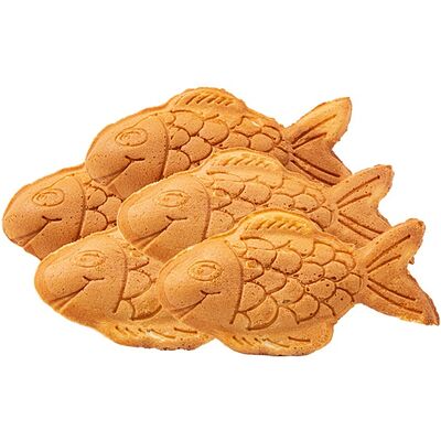 Пять рыбок с малиновым кремом в GODZILLA по цене 7 р.