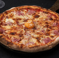 Пицца Карбонара в Mojo