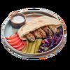 Шаверма с курицей и свежими овощами в ИТЛЕ Bistro Halal по цене 630