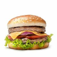 Дабл бургер с говядиной в Hoho burger