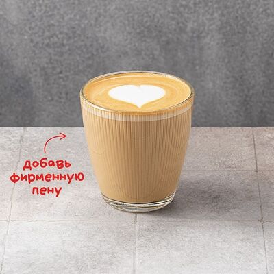 Флэт уайт в Шоколадница по цене 290 ₽