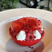 Малиновый тарт с кремом маскарпоне в More More