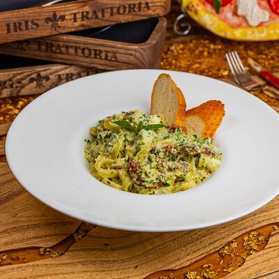 Паста с северной треской в Iris по цене 590 ₽