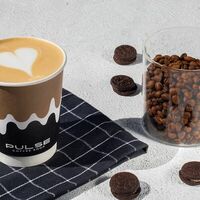 Флэт уайт в Pulse Coffee