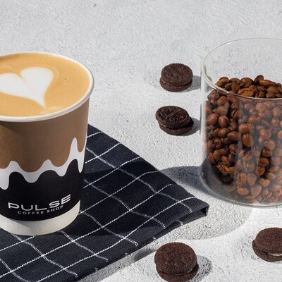 Флэт уайт в Pulse Coffee по цене 220 ₽