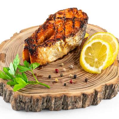 Шашлык из стейка семги в Шашлычок по цене 700 ₽