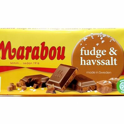 Шоколад Marabou Fudge & havssalt Соленая карамель в Кофейня по цене 540 ₽