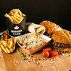Логотип кафе BURGER CLUB