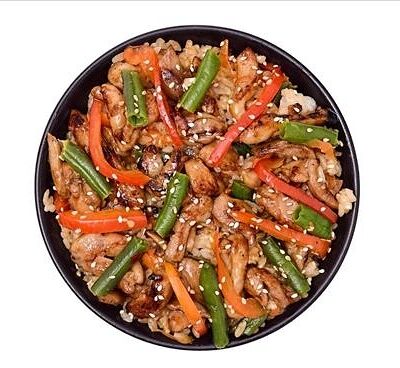 Тяхан со свининой в соусе Терияки в Inari по цене 470 ₽