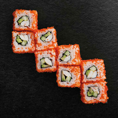 Ролл калифорния с креветкой в Pronto Pizza по цене 670 ₽