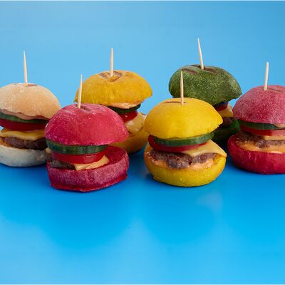 Мини-бургеры цветные для праздникав Bricks Food Mix по цене 195 ₽