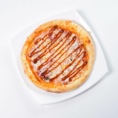 Пиццетта с охотничьими колбасками в БамБуши по цене 145