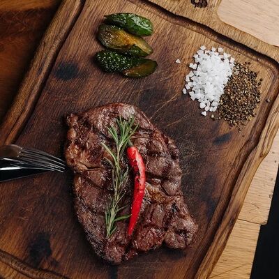 Стейк Рибай сухого вызревания в Гент по цене 5580 ₽