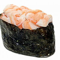Гункан с креветкой в Bistrosushi