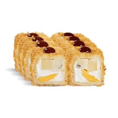 Ролл Четыре сыра (панко) в Автоcуши Автопицца по цене 531 ₽