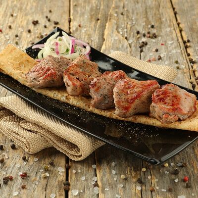 Шашлык из мякоти говядины в Шашлык мечты Красноярск по цене 850 ₽