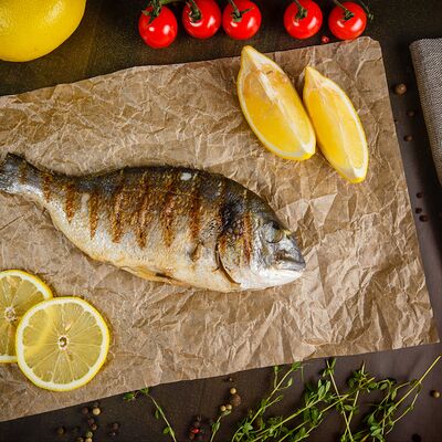 Дорадо на углях в Парус по цене 1300 ₽