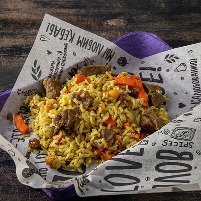 Плов с говядиной в Плов Хауз по цене 1365 ₽