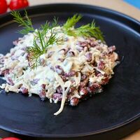 Салат с Красной Фасолью в Уголок вкуса