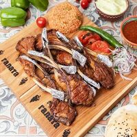 Комбо из бараньей корейки халяль в Cappadocian Grill