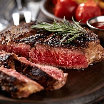 Стейк Рибай из мраморной говядины в From по цене 3325 ₽