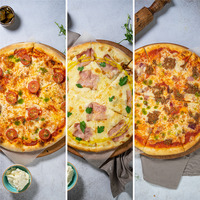 3 пиццы в BAZILICO PIZZA