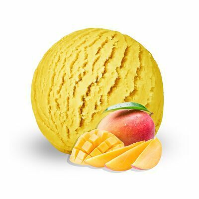 Шарик мангового мороженного в Три печки по цене 190 ₽