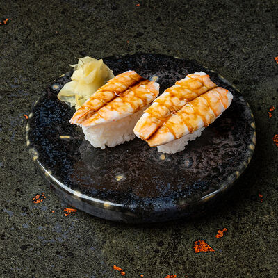 Суши Креветка в Sumo Izakaya по цене 360 ₽