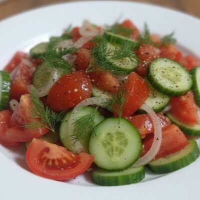 Салат овощнойв Сбалансированные тарелки по цене 490 ₽