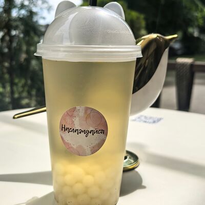 Горячий Bubble Tea Персик-Личи в Breakfast по цене 300 ₽