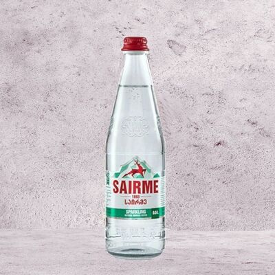 Минеральная газированная вода Саирме в Хинкальная Кацо по цене 275