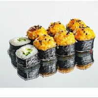 Запеченый ролл с угрем в Rolls Bar