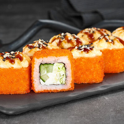 Унаги хот в икре в Суши мастер по цене 339 ₽