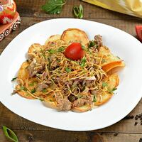 Мясо по-бухарски в Чайхана Ош