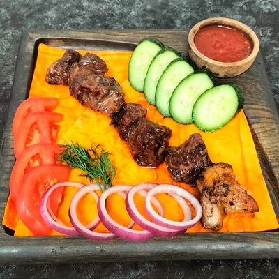 Шашлык из говядины в Чайхана экспресс по цене 520 ₽