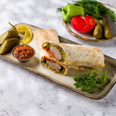 Чобан дурмак с курицей в лаваше в Дюшес по цене 950