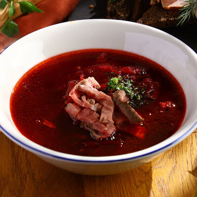 Борщ в Munhell по цене 710 ₽