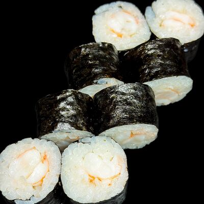 Мини-ролл с креветкой в Sushi La Zebra по цене 240 ₽