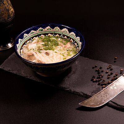 Суп Домашняя лапша в Бахытик по цене 280 ₽