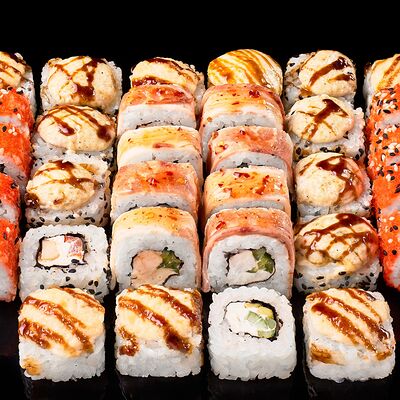 Сет на вечер в Рис & рыба по цене 1900 ₽