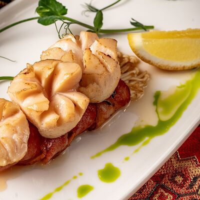 Запеченный гребешок в Карас по цене 1810 ₽