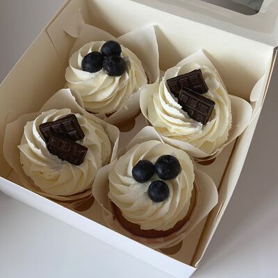 Набор Капкейков шоколадных с карамелью в Амрита по цене 1500 ₽