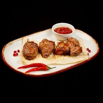 Шашлык из свиных ребер в Леон по цене 530 ₽